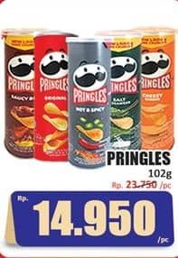 Promo Harga Pringles Potato Crisps 107 gr - Hari Hari