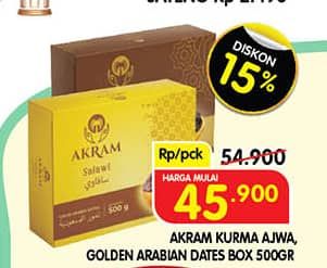 Promo Harga Akram Kurma  - Superindo