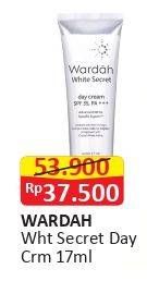 Promo Harga WARDAH White Secret Day Cream 17 ml - Alfamart