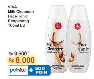 Promo Harga Viva Milk Cleanser/Face Tonic  - Indomaret