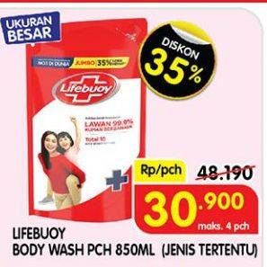 Promo Harga LIFEBUOY Body Wash 850 ml - Superindo