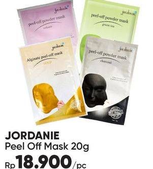 Promo Harga JORDANIE Peel Off Mask Charcoal, Gold, Green Tea, Sakura 20 gr - Guardian