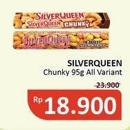 Promo Harga SILVER QUEEN Chunky Bar All Variants 95 gr - Alfamidi