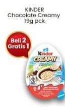 Promo Harga Kinder Joy Creamy Milky Crunchy With Crispy Rice 19 gr - Indomaret