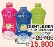 Promo Harga Gentle Gen Deterjen 750 ml - LotteMart
