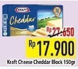 Promo Harga Kraft Cheese Cheddar 160 gr - Hypermart