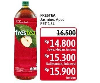 Promo Harga Frestea Minuman Teh Original, Apple 1500 ml - Alfamidi