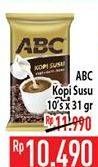 Promo Harga ABC Kopi per 10 sachet 31 gr - Hypermart