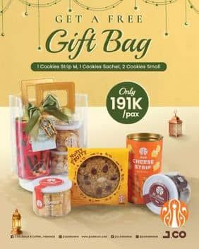 Promo Harga Get a Free Gift Bag  - JCO