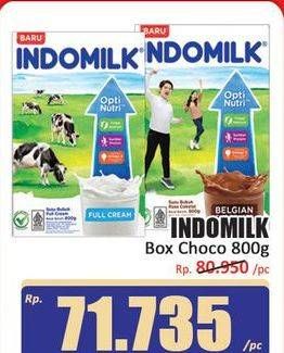 Promo Harga Indomilk Susu Bubuk Omega 3 Cokelat 800 gr - Hari Hari