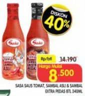 Promo Harga Sasa Saus Tomat/Sambal  - Superindo