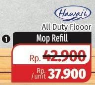 Promo Harga HAWAII All Duty Floor Mop 7071 GG Reffil  - Lotte Grosir