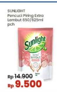 Promo Harga Sunlight Pencuci Piring Extra Lembut 650 ml - Indomaret