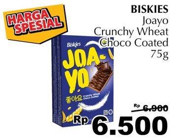 Promo Harga BISKIES Joayo Chocolate 75 gr - Giant
