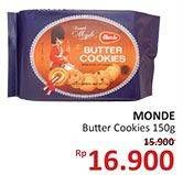 Promo Harga MONDE Butter Cookies 150 gr - Alfamidi