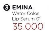 Promo Harga EMINA Water Lip Serum 01 2 gr - Watsons