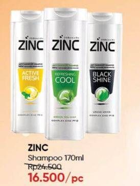 Promo Harga ZINC Shampoo All Variants 170 ml - Guardian
