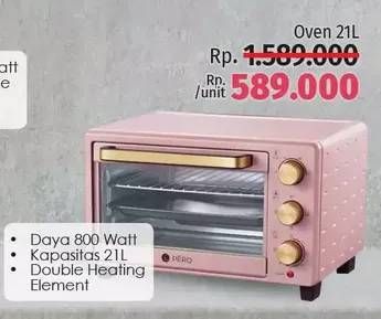 Promo Harga PERO Oven  - LotteMart