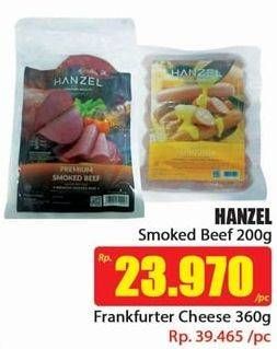 Promo Harga HANZEL Smoked Beef 200 gr - Hari Hari