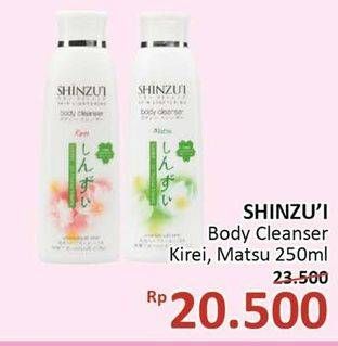 Promo Harga SHINZUI Body Cleanser Kirei, Matsu 250 ml - Alfamidi