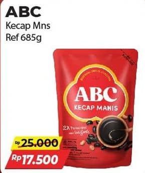 Promo Harga ABC Kecap Manis 700 ml - Alfamart