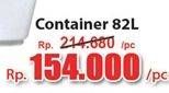 Promo Harga Lion Star Wagon Container 82lt 82000 ml - Hari Hari