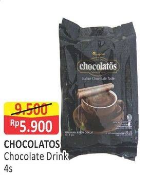 Promo Harga Chocolatos Chocolate Bubuk 4 pcs - Alfamart