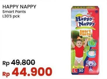 Promo Harga Happy Nappy Smart Pantz Diaper L30 30 pcs - Indomaret