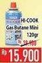 Promo Harga HICOOK Tabung Gas Mini 120 gr - Hypermart
