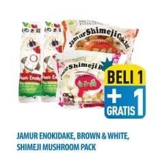 Promo Harga Jamur Enokidake/Shimeji  - Hypermart