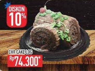 Promo Harga Marbel Cake Log  - Hypermart