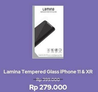 Promo Harga LAMINA Premium Tempered Glass IPhone XR / 11  - iBox