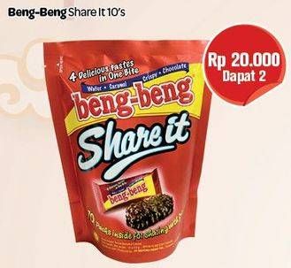 Promo Harga BENG-BENG Share It per 2 pouch 10 pcs - Carrefour