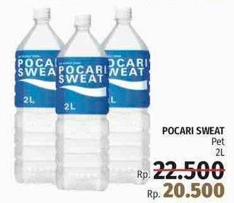 Promo Harga POCARI SWEAT Minuman Isotonik 2 ltr - LotteMart