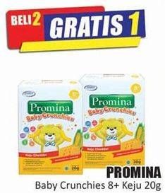 Promo Harga PROMINA 8+ Baby Crunchies Keju 20 gr - Hari Hari