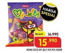 Promo Harga WONG COCO My Jelly per 30 pcs 14 gr - Superindo