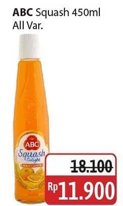 Promo Harga ABC Syrup Squash Delight All Variants 460 ml - Alfamidi