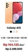 Promo Harga Samsung Galaxy A13 4GB + 128GB, 6GB + 128GB  - Erafone
