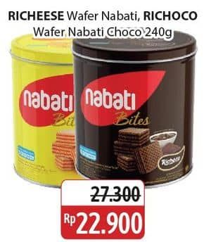 Promo Harga Nabati Bites Richeese, Richoco 240 gr - Alfamidi