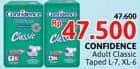 Promo Harga Confidence Adult Diapers Classic L7, XL6 6 pcs - Alfamidi