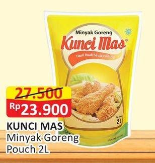 Promo Harga KUNCI MAS Minyak Goreng 2 ltr - Alfamart