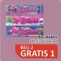 Promo Harga BIG BABOL Candy Gum All Variants 128 gr - Alfamidi