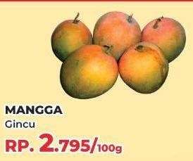Promo Harga Mangga Gincu per 100 gr - Yogya