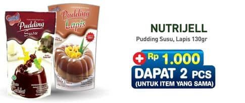 Promo Harga Nutrijell Pudding 130 gr - Hypermart