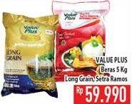 Promo Harga Value Plus Beras Long Grain  - Hypermart