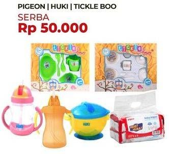 Promo Harga Pigeon/Huki/Tickle Boo Perlengkapan Bayi  - Carrefour
