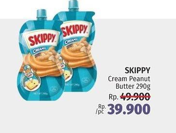 Promo Harga Skippy Peanut Butter Creamy 290 gr - LotteMart