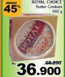 Promo Harga DANISH Royal Choice Butter Cookies 480 gr - Giant