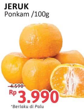 Promo Harga Jeruk Ponkam per 100 gr - Alfamidi