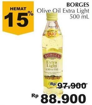 Promo Harga BORGES Olive Oil 500 ml - Giant